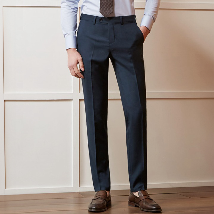 パンツ ビジネススラックス・テーパートラインパンツ